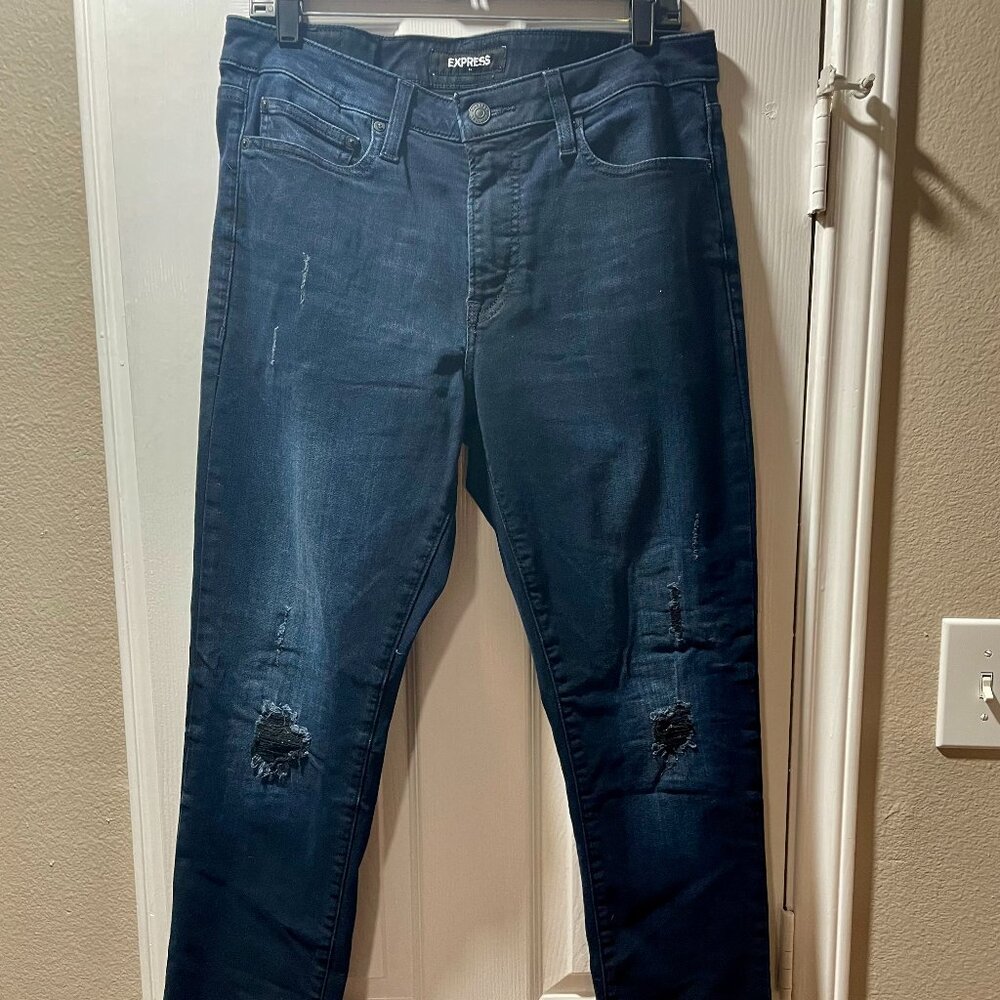 EXPRESS Men’s Slim Dark Wash Jeans 32x32